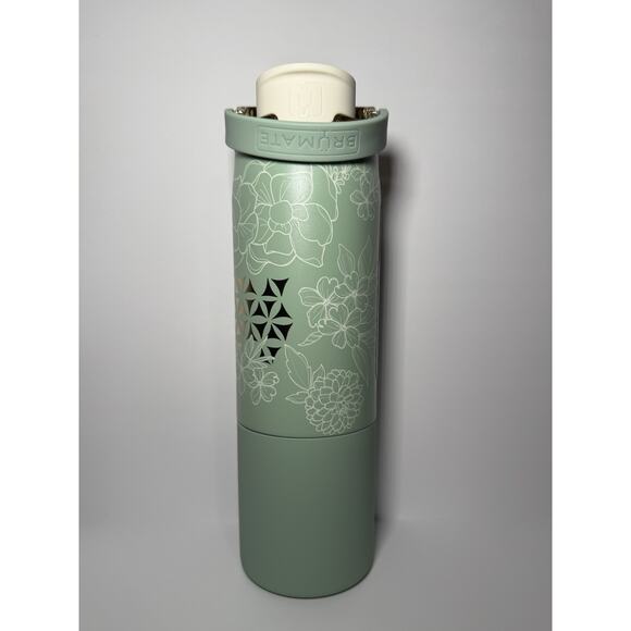 BruMate X Holley Gabrielle Exclusive GOLDEN BLOOM 25oz Rise Tumbler NWT NIB - Picture 3 of 8